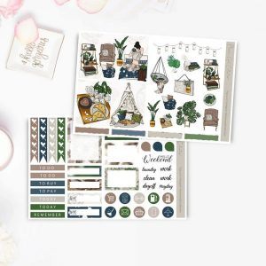 Hygge Lifestyle Sticker Kit