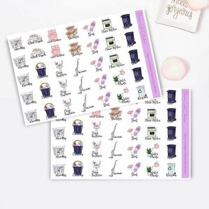 Cleaning Sticker Kit