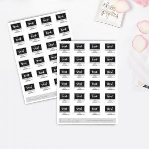 Work Mini Sticker Kit