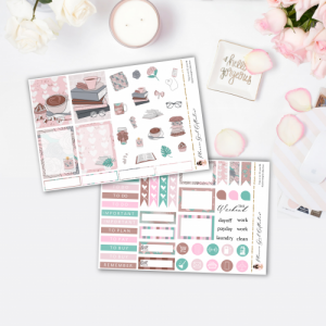Bookoholic Sticker Kit