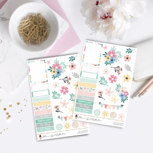 Floral Meadows Sticker Kit
