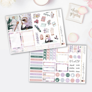 ‘Meditate Manifest Repeat’ Sticker Kit
