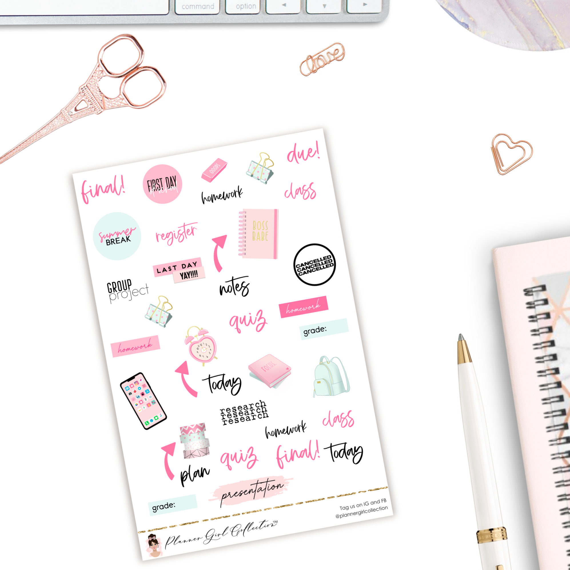School Life Sticker Kit - Image 2