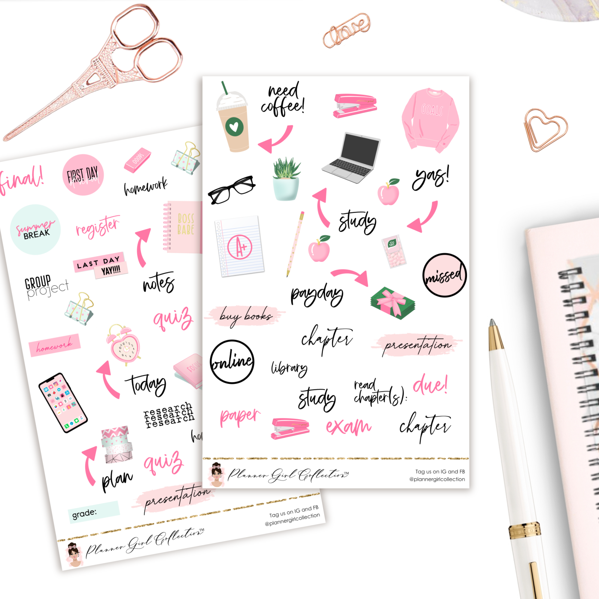School Life Sticker Kit