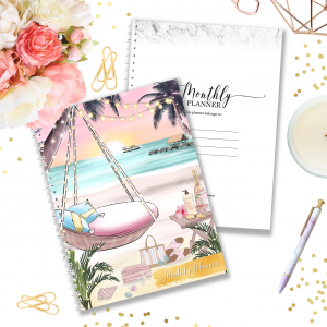 Monthly Planner - Tobago Sunset