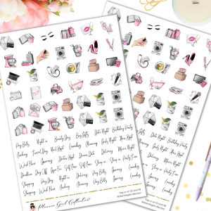 Monthly To-Dos Sticker Kit