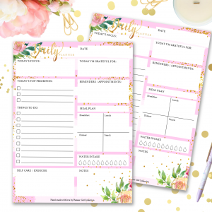 Daily Planner Pad