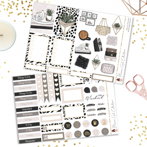 Chic Minimal Sticker Kit