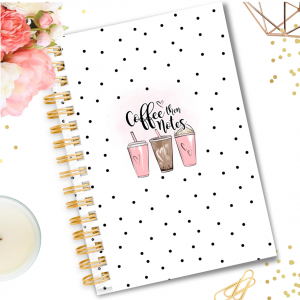 Coffee Then Notes Journal/Notebook