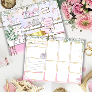 Weekly Planner - Girly Office