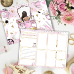 Weekly Planner - Makeup Lover