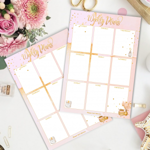 Weekly Planner Pad - Wabi Sabi