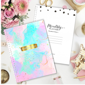 Monthly Planner - Misty Eyeshadow