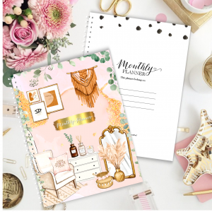 Monthly Planner - Wabi Sabi