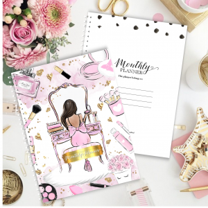 Monthly Planner - Makeup Lover