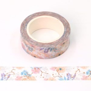 Floral Constellations Washi Tape