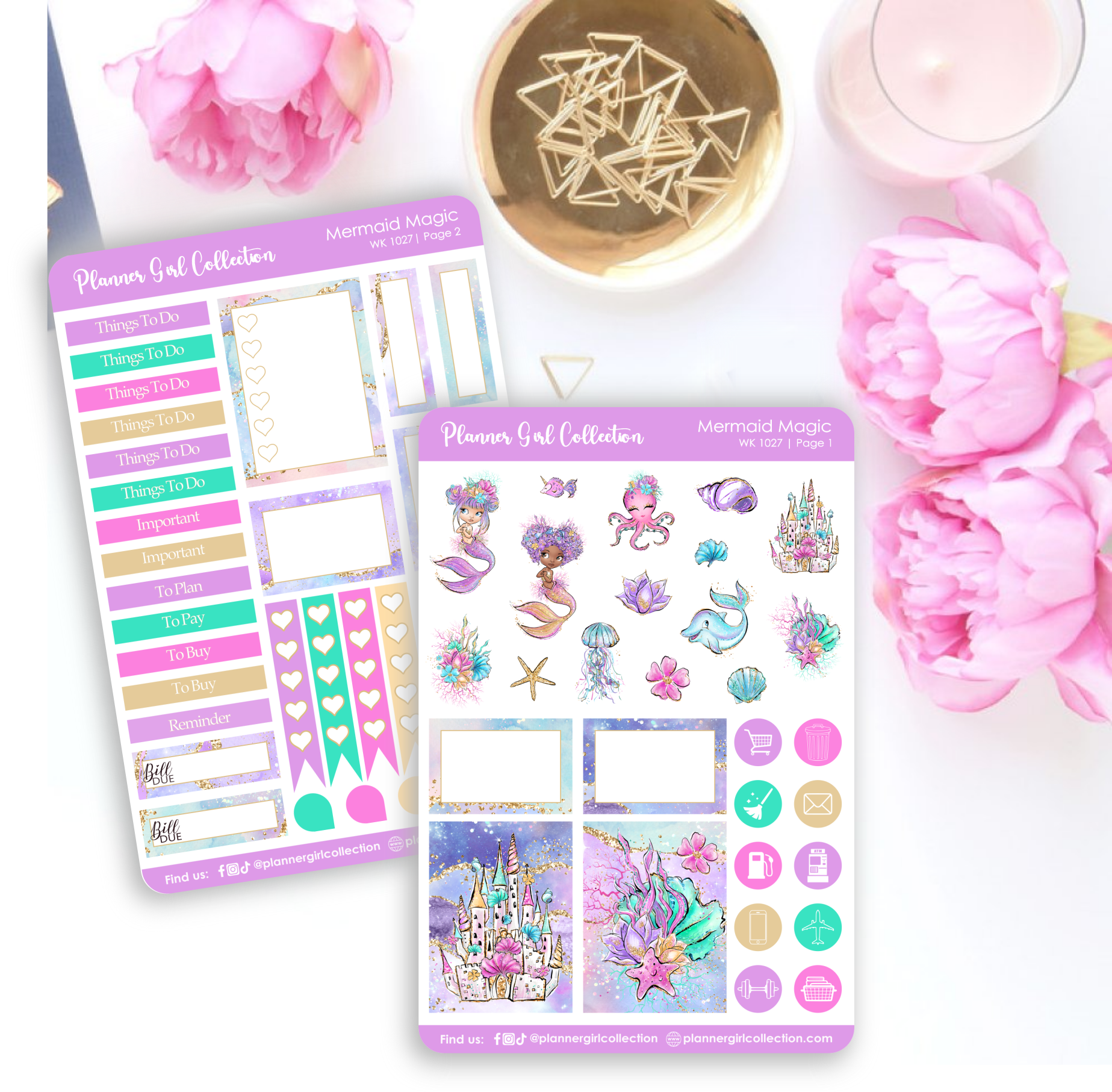 Mermaid Magic Sticker Kit