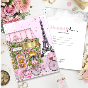 Monthly Planner - Paris le Jour