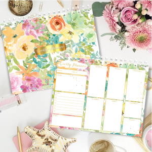 Weekly Planner - Floral Fusion
