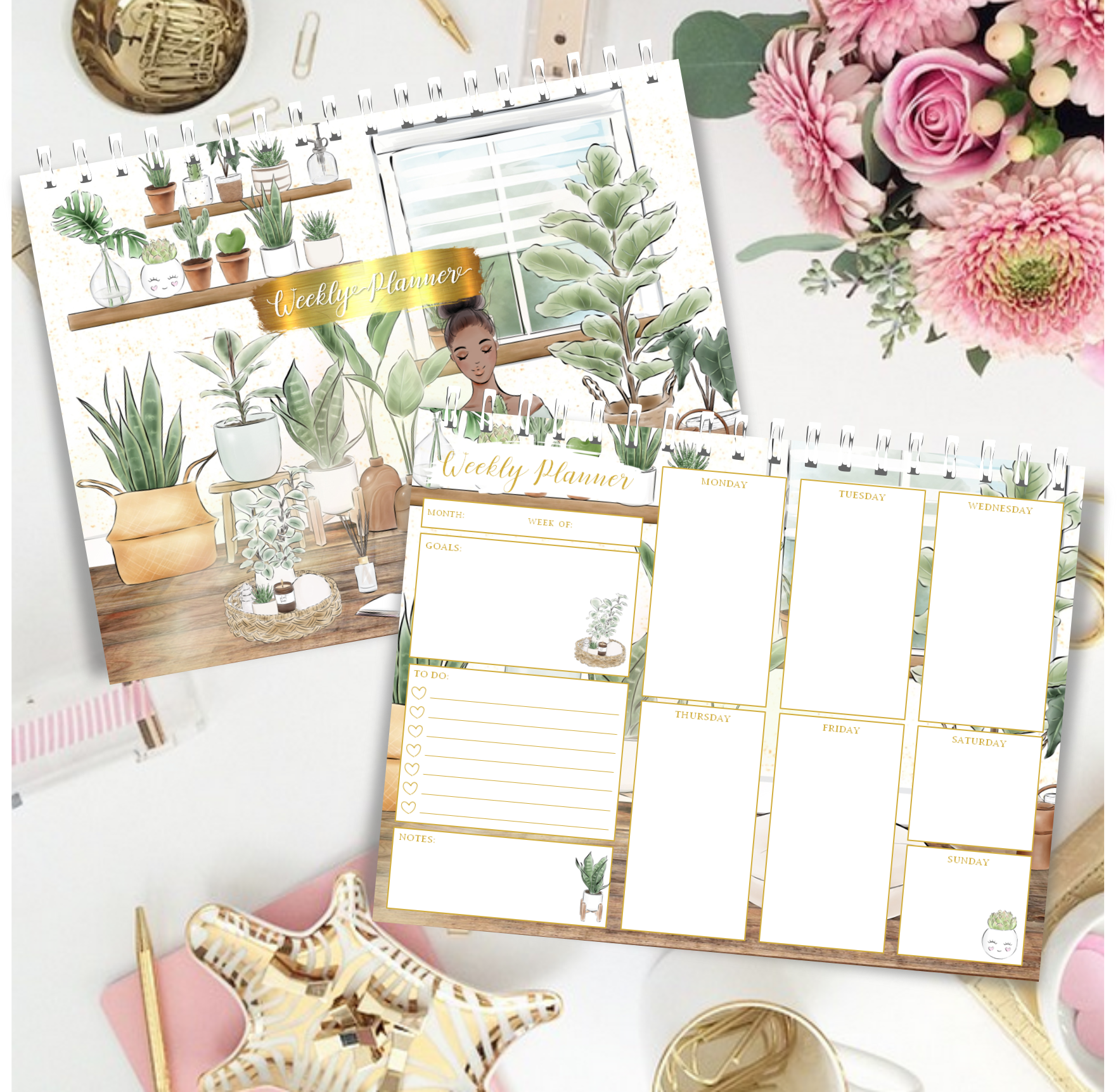 Weekly Planner - Plants Girl