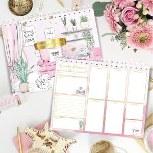 Weekly Planner - Books & Tea