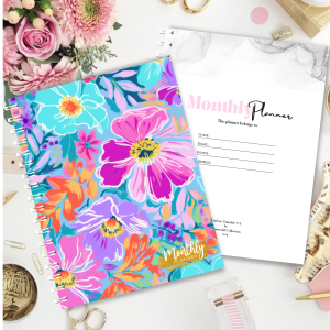 Monthly Planner - Blooming Boldly