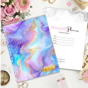 Monthly Planner - Pastel Daydream