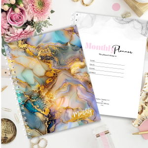 Monthly Planner - Aurora Stone