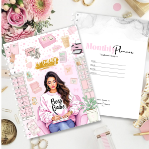 Monthly Planner - Boss Girlie