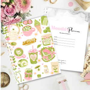 Monthly Planner - Matcha Girlie