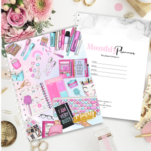 Monthly Planner - Busy Girlie