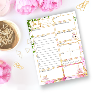 Daily Planner Pad - Emily in Paris