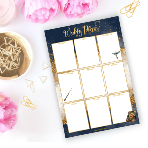 Weekly Planner Pad - Harry Potter