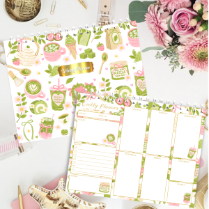 Weekly Planner - Matcha Girlie